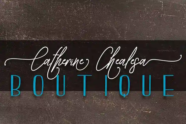 现代创意艺术书法字体英文连体字体下载 gullami script – 设计小咖