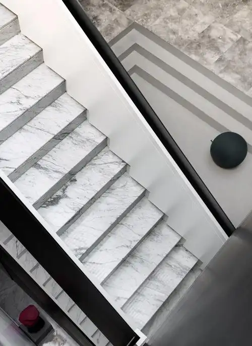 楼梯的大理石用什么颜色?这五种色系你挑一个-聚展