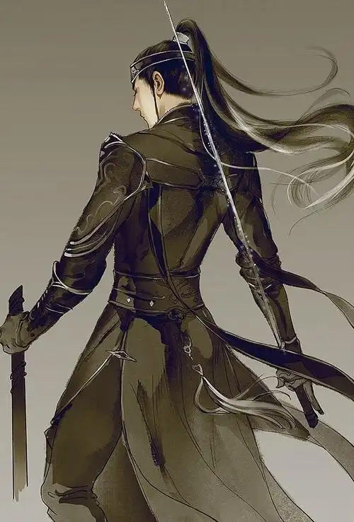 大家有没有一些沧桑的老剑客的古风图片?