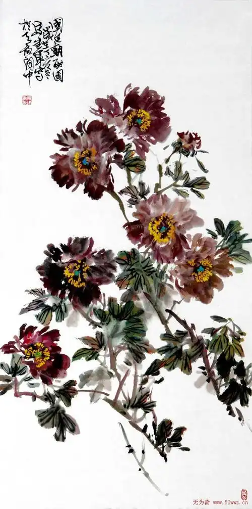 马建军中国画花鸟作品欣赏