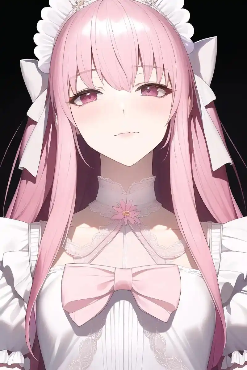 粉色头发女孩今日第二集,#ai绘画 #二次元原创 #气质美女 - 抖音