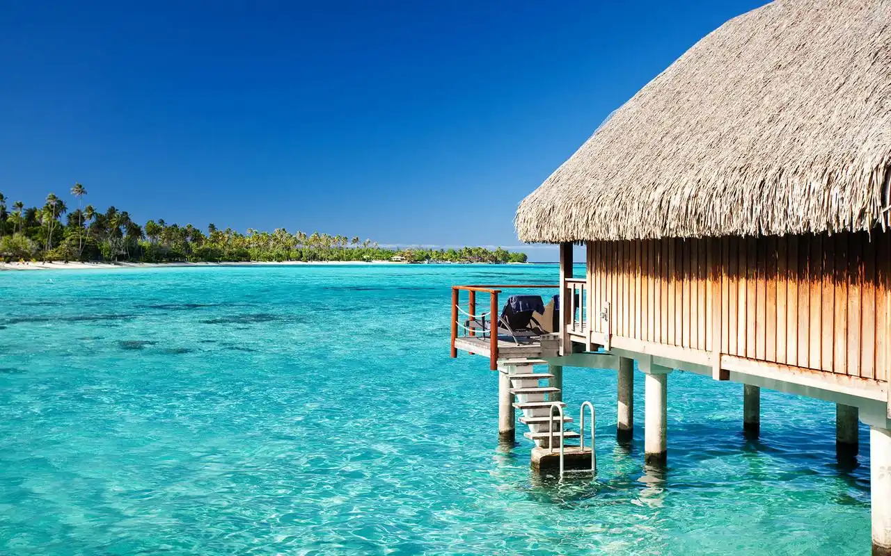 清新夏日马尔代夫壁纸_美如童话的世界