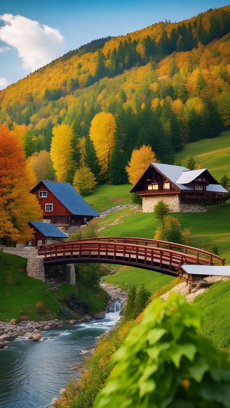 美丽乡村 #美图分享 #属于秋天的颜色 #秋意浓 - 抖音