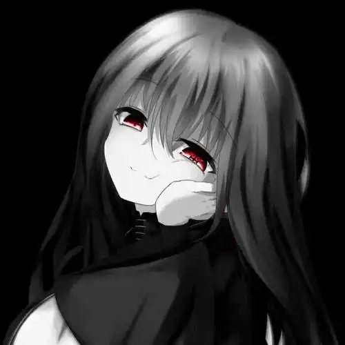 暗黑系女生动漫头像害怕吗