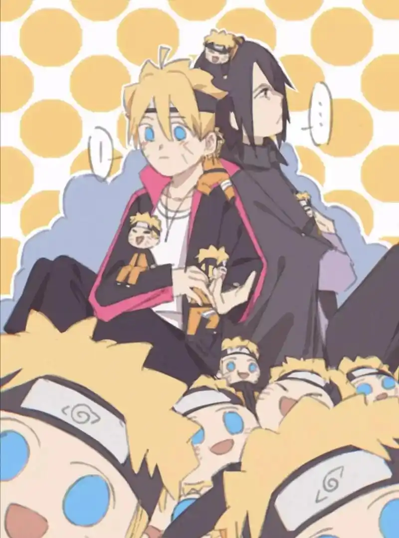 火影忍者 #火影 #佐助 #漩涡鸣人 #漩涡博人 真的好可 - 抖音