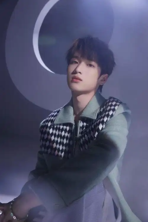 严浩翔棋盘格外套一整个帅到我的心巴上