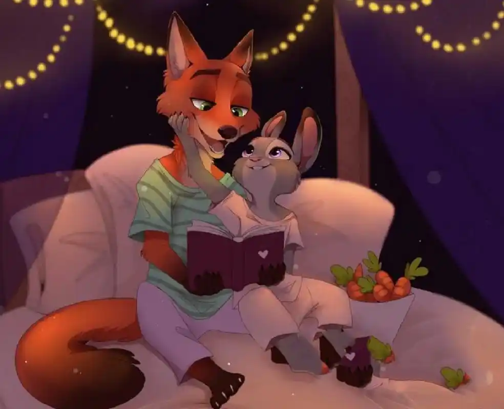 迪士尼cp千千万朱迪尼克我最爱 甜蜜到爆炸