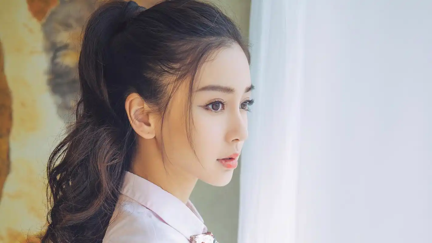 杨颖angelababy时尚唯美写真高清桌面壁纸