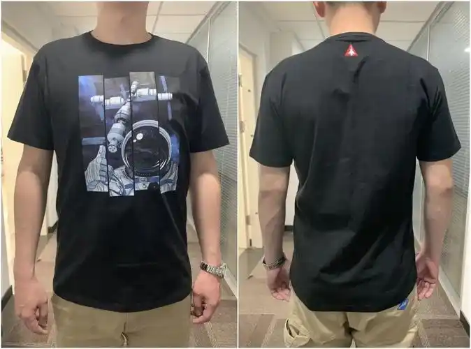 试穿报告:l码模特性别:男模特身高:178cm体重:150斤