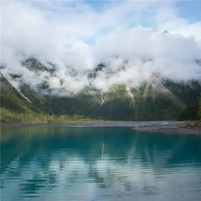 风景图片头像秀美的山川湖泊风景图片