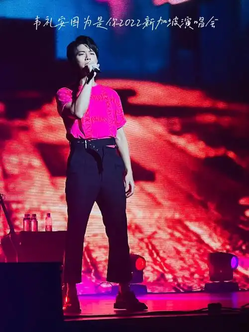 韦礼安因为是你2022新加坡演唱会