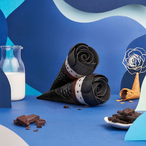 超级可爱多特牛乳熔岩抹茶/可可/草莓酪酪香草饼干碎甜筒冰淇淋