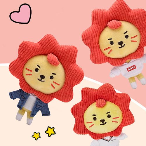 莱阳钥匙扣包挂件line friends毛绒玩具公仔礼物roy6卡通手办挂饰