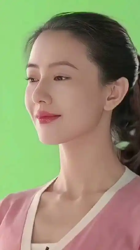 高圆圆无敌的笑容!