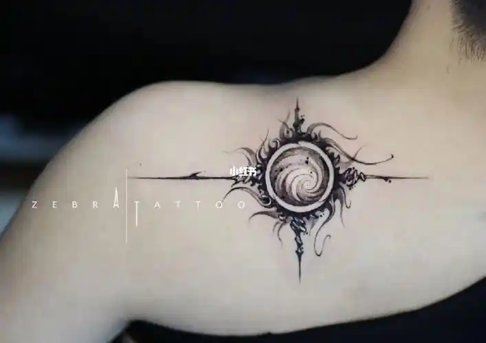 太阳纹身图案设计