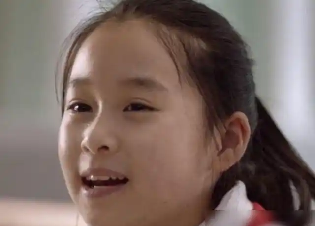 还有一个便是李一情,扮演米桃这一人物角色,2010年出生的李一情今年