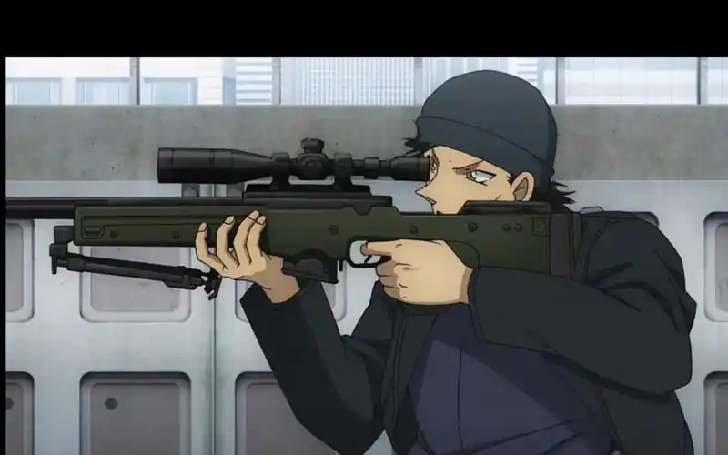 名侦探柯南绯色的弹丸赤井秀一冲矢昴帅爆了