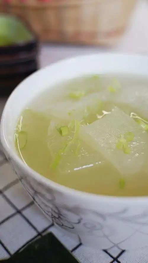 清汤冬瓜不需要基础也能做好的美味素汤