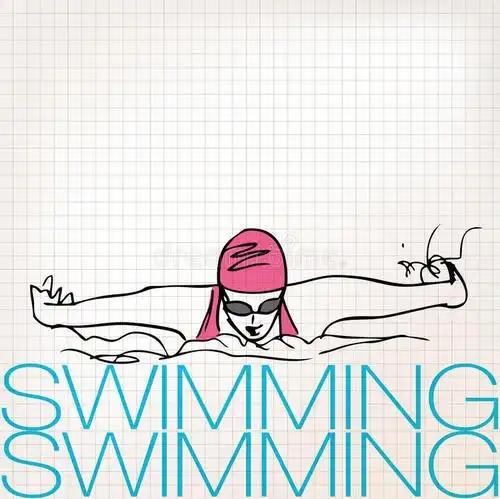 蝶泳,开肩后,开始水中练习(游泳的每一厘米)