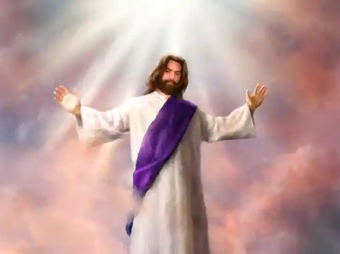 太阳驱逐黑暗,照亮世界,跟随耶稣的人也要把天上的亮光射入那处于谬