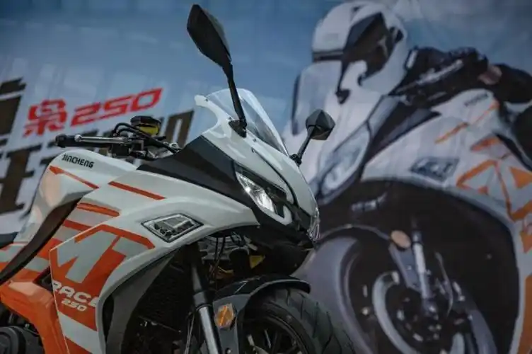 搭载自主研发最大205kw异步双缸动力金城潮流街跑枭250发布售18980元