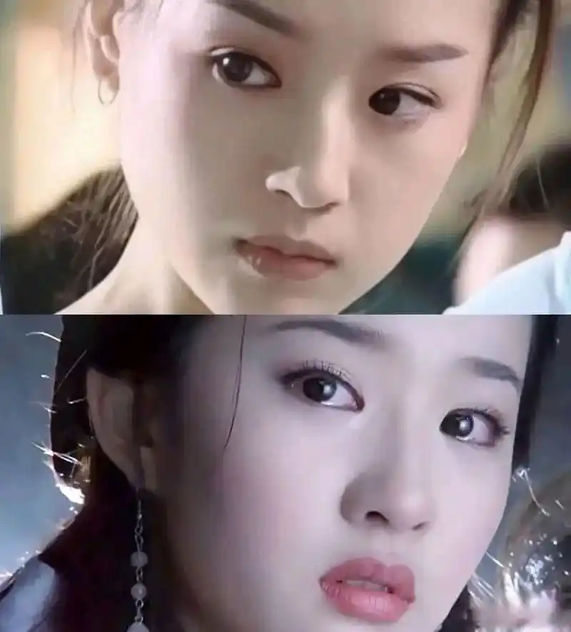 当董洁遇上刘亦菲,清纯系长相巅峰水准 董洁icon年轻时的颜值真的高