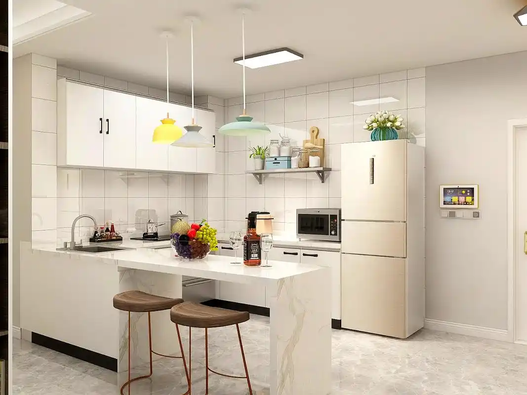 小户型开放式厨房|空间|家装设计|逆凡设计 - 原创作品 - 站酷 (zcool