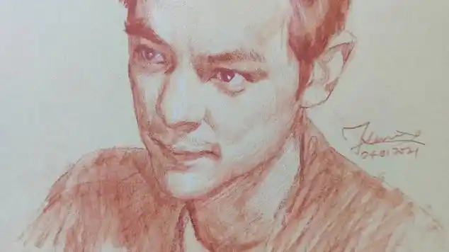 【素描】[素描头像] 吴彦祖 材料萨基那 日常练手