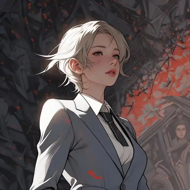 高冷西装头像女 99699278