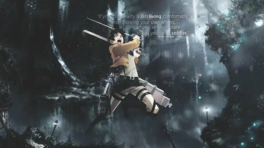进击的巨人艾伦·格耶尔,高清壁纸图片,动漫人物-回车桌面