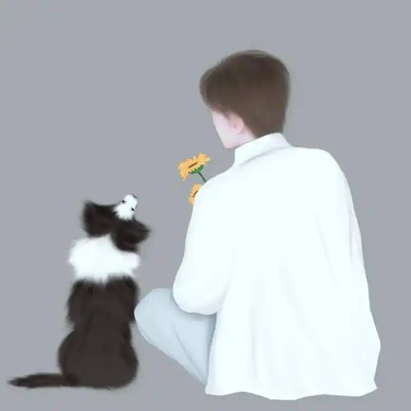 情侣头像一男一女分开图片 ."我遇见你,就像沙漠里乱撞的旅 - 抖音