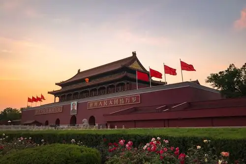 我爱我国天安门,祝愿祖国繁荣昌盛