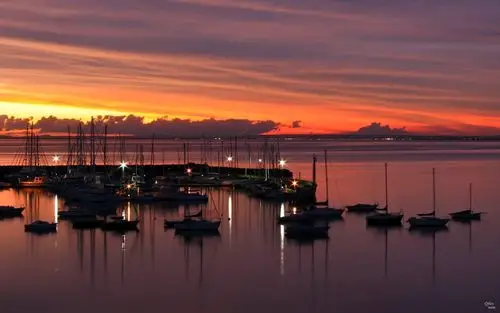 滨海日落壁纸高清原图下载,滨海日落壁纸,高清图片,壁纸-桌面城市