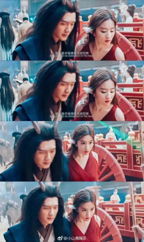 刘亦菲 白纤楚 2017电影《二代妖精之今生有幸》红衣白纤楚芳心纵火犯