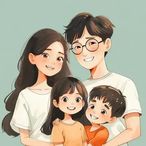 亲子头像|全家福头像