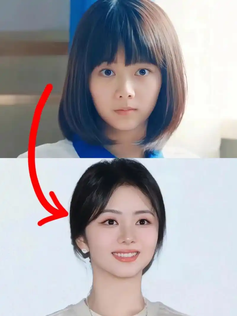 谁说婴儿肥单一的,谭松韵真的好美,随着年龄的上涨之后,渐渐褪去了