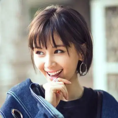 抢券活动仅剩00:00:00欢乐颂王子文同款假发女短发 真人发丝 bobo头短