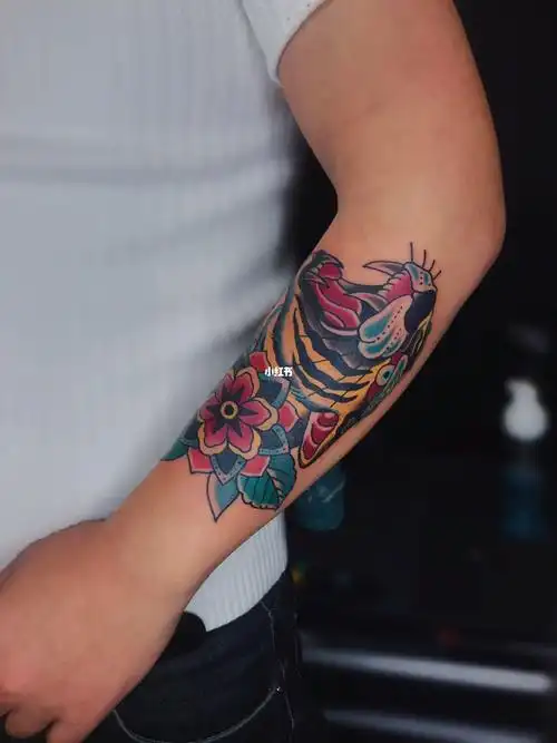 oldschool花臂拼接第一步