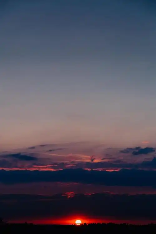 天空,日出,日落,暮光之城,空白,自然,黄昏