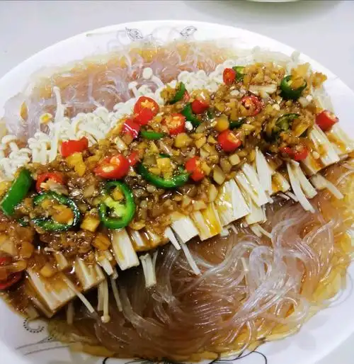 蒜蓉粉丝金针菇