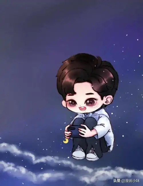 63张q版肖战哥哥的绘画呆萌又可爱