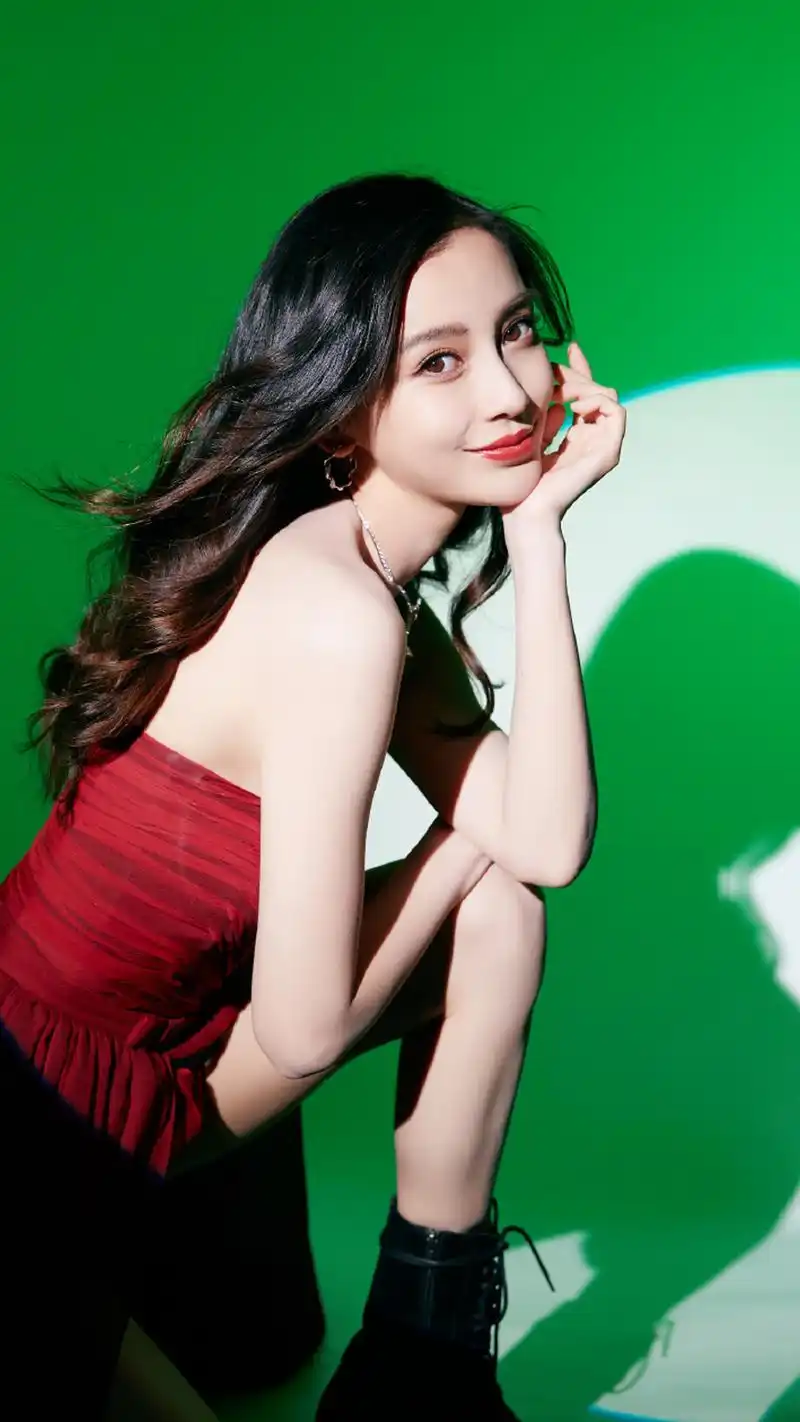 angelababy性感妩媚写真手机壁纸