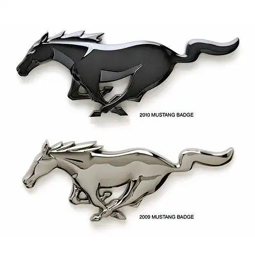 是什么标志的车,法拉利一样的标志,但是法拉利是黑色的马,那辆车是