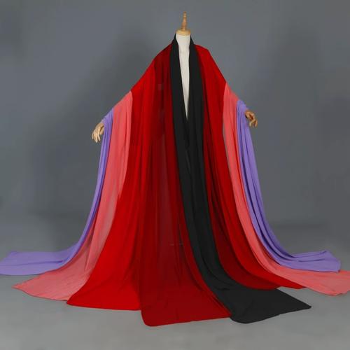 仙女服装舞蹈演出飘纱带披帛披纱披巾长飘带丝带汉服襦裙古装