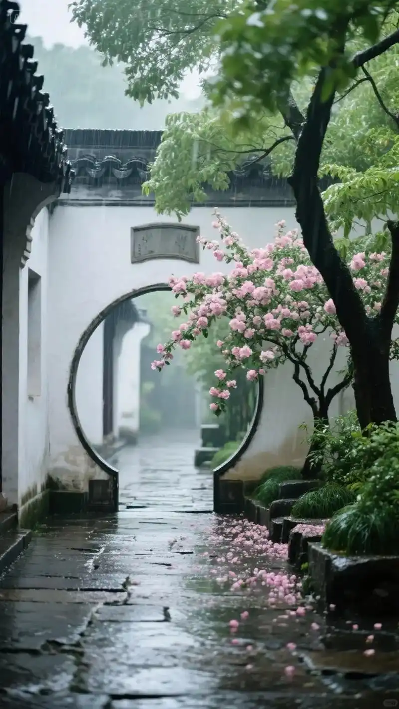 唯美意境.烟雨中的江南,美爆了