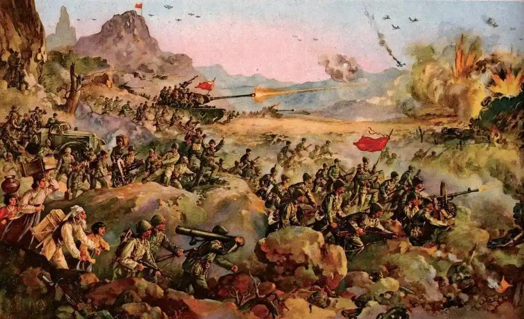 电影上甘岭我的祖国是谁演唱的