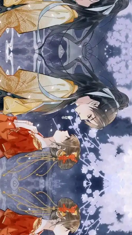 故事的结尾是他为了心爱的姑娘亲手拆了发带,甘愿成为半妖.