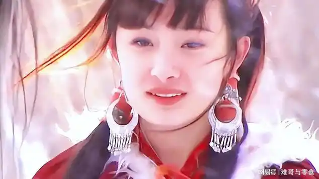 杨幂版的郭襄真的是眼睛灵动又好看,虽然当时的脸并不完美|小说家