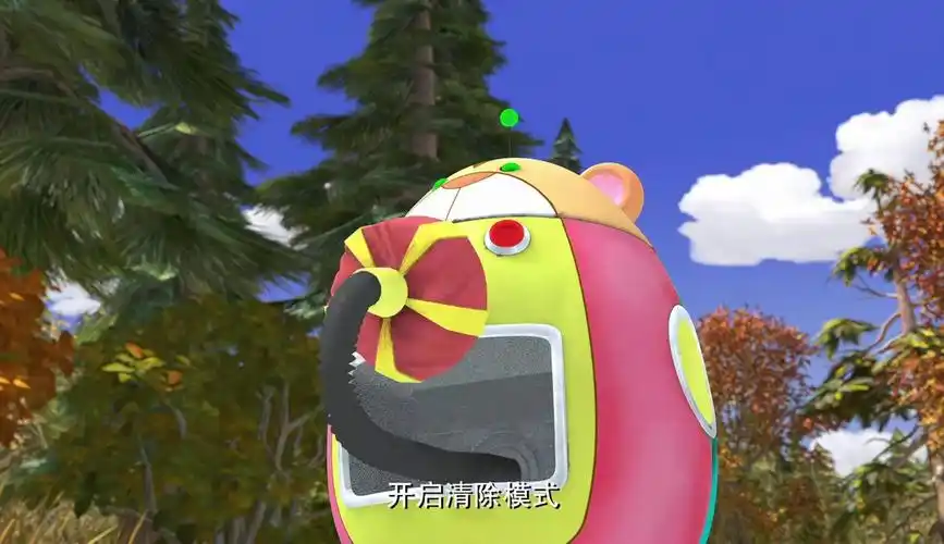 熊出没:吸尘器威力也太大了,大树都被吸断,直接倒下来!