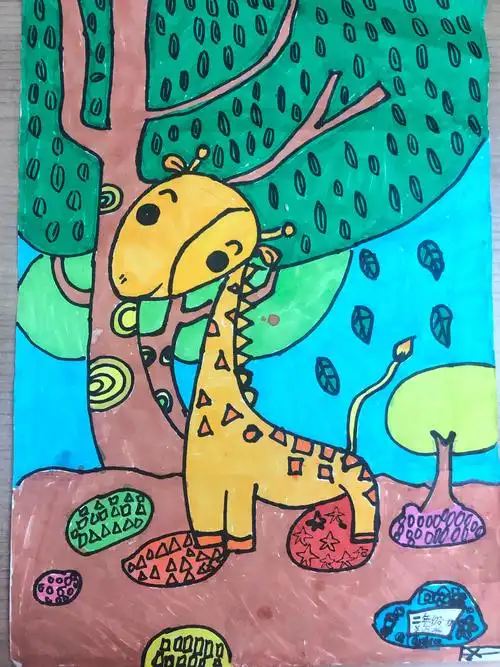 "最美童画"——御碑楼小学一二年级优秀美术作品期末展示